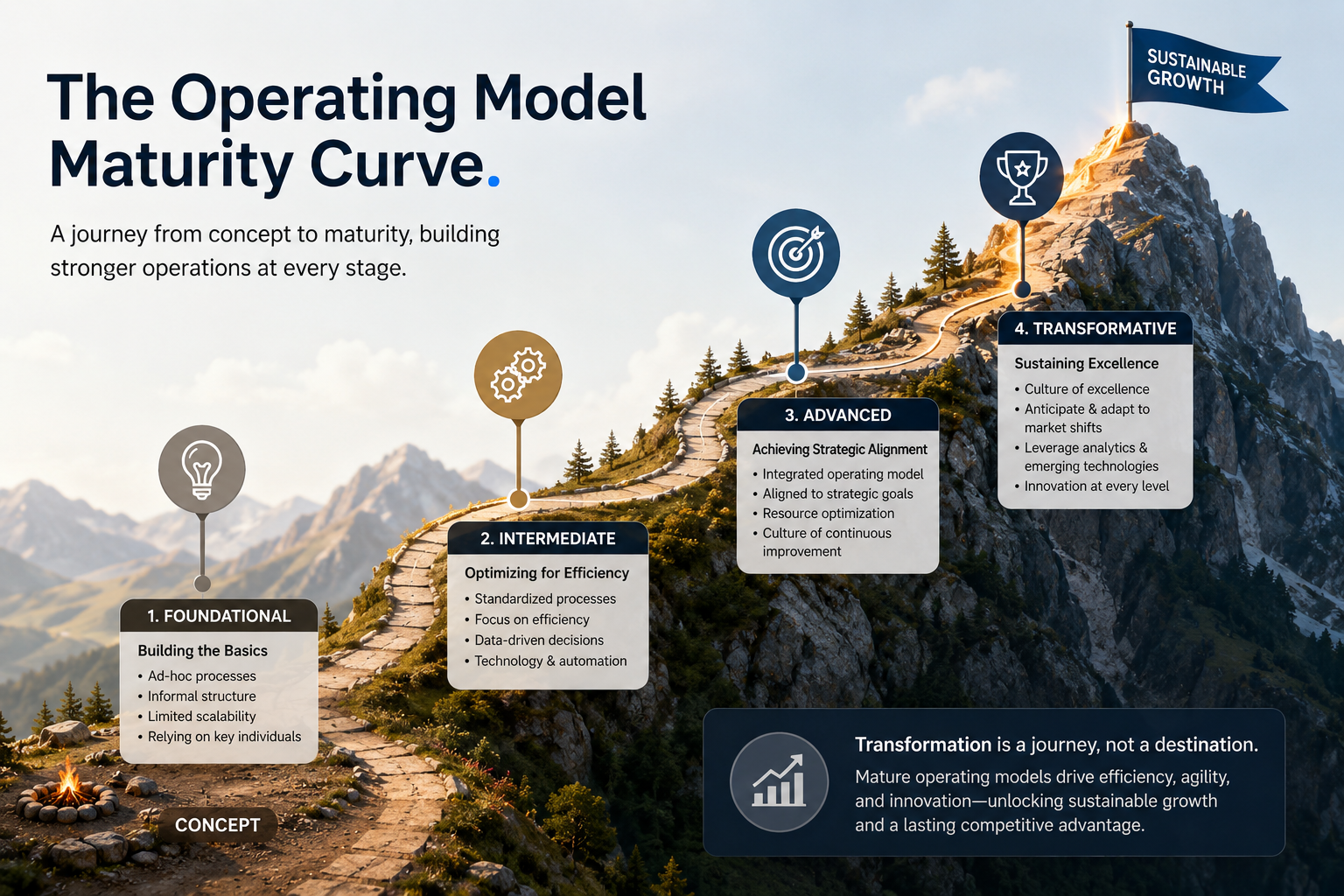 The Operating Model Maturity Curve